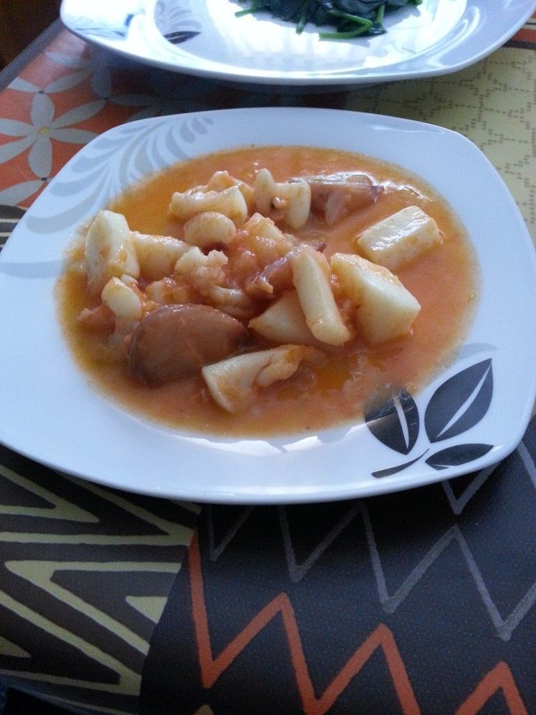 Sepia En Salsa Un Plato Para Los Amantes Del Fitness