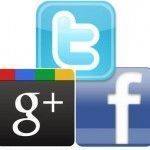 Google+, Twitter y Facebook de MQF