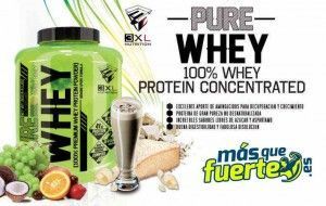 bote de dos kilos de Pure Whey de 3XL