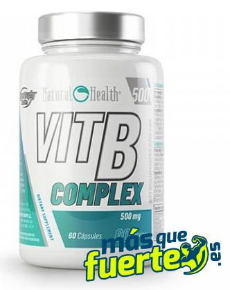 60 cápsulas de vitaminas B